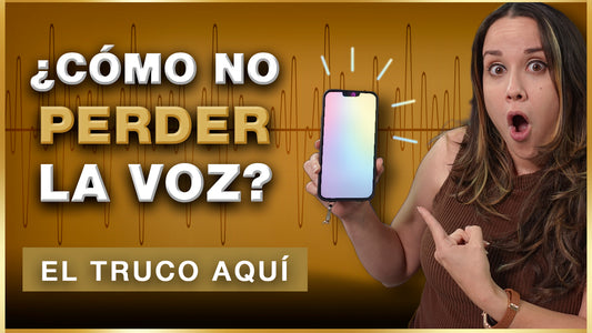 CÓMO NO PERDER LA VOZ | TUTORIAL APP GRATIS