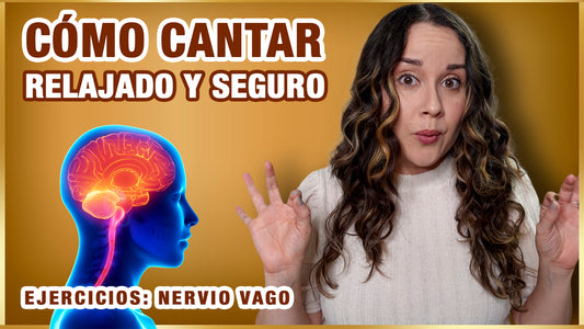 Cómo CANTAR RELAJADO Y SEGURO | 6 Ejercicios NERVIO VAGO